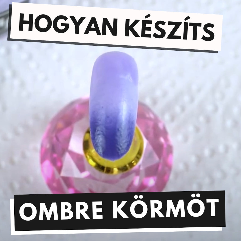 Hogyan készíts Ombre körmöket a Dipnails termékekkel