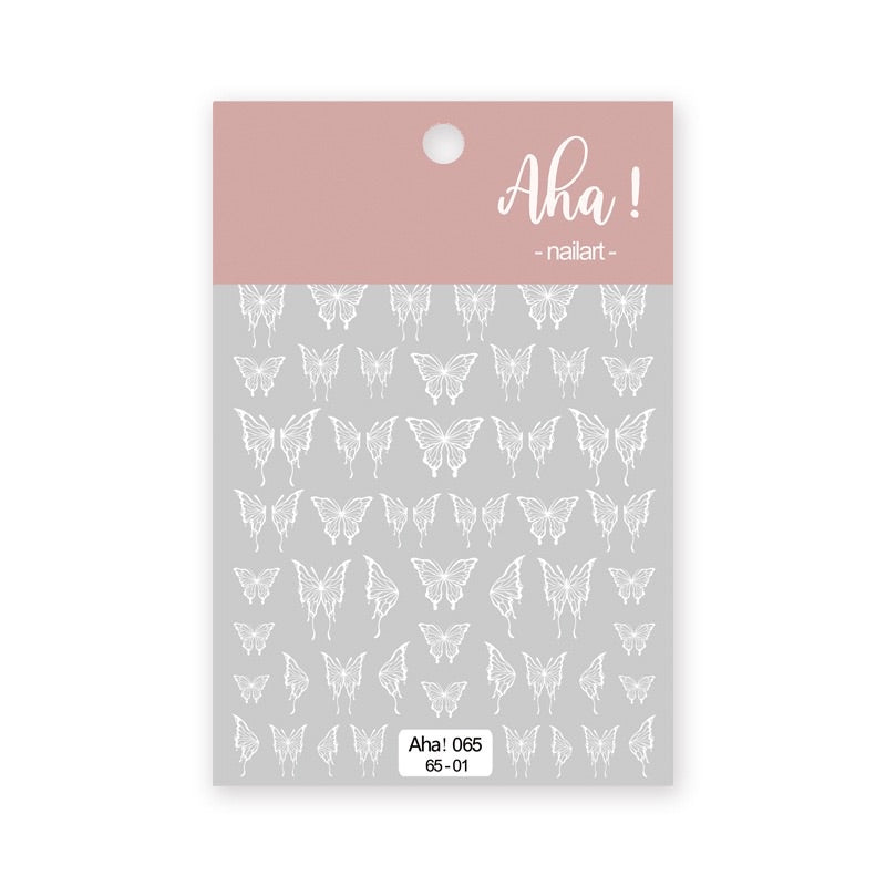 Köröm matrica Nail Art – Silent Wings (161)