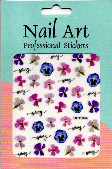 Köröm matrica Nail Art – Violet Selection (172)