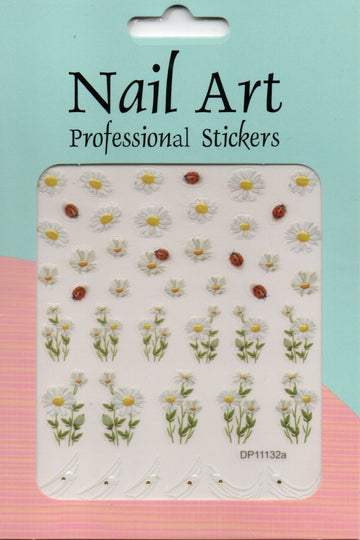 Köröm matrica Nail Art – Chamomile Posy (168)
