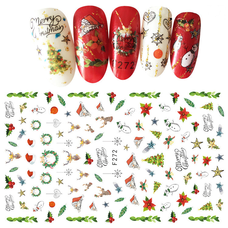 Köröm matrica Nail Art - Ho Ho Ho (147)