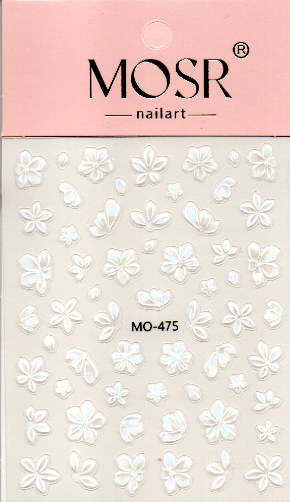 Köröm matrica Nail Art – HoloBloom (163)