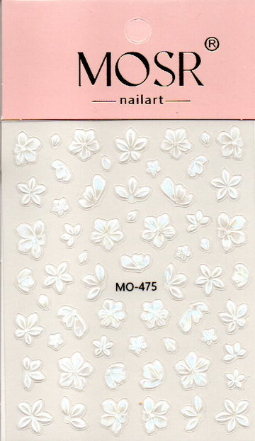 Köröm matrica Nail Art – HoloBloom (163)
