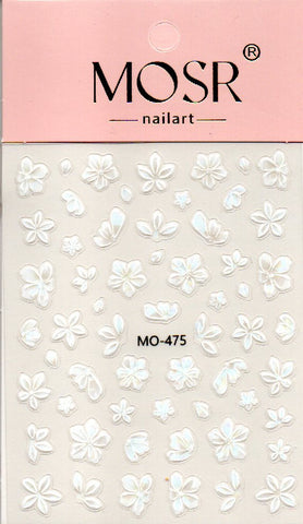 Köröm matrica Nail Art – HoloBloom (163)