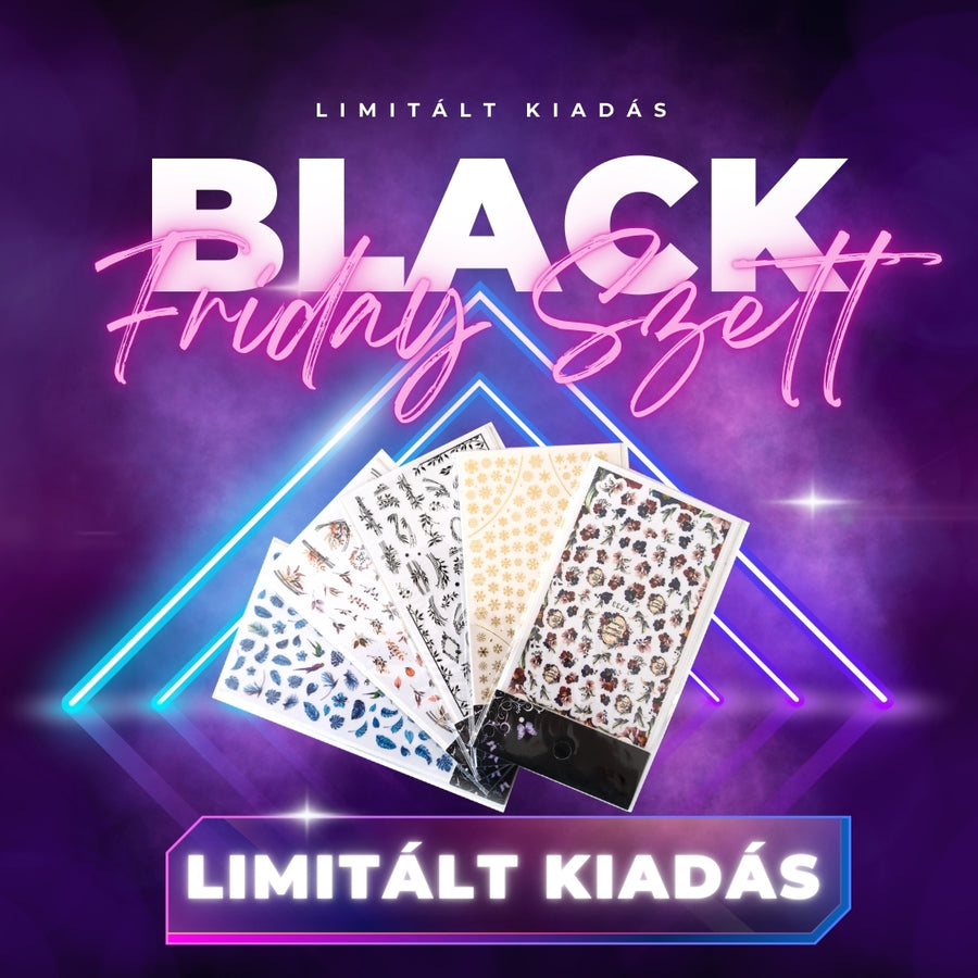 Matrica szett - Black Friday limitált kiadás