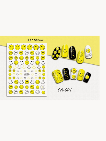 Köröm matrica Nail Art – Just Smile